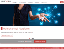 Tablet Screenshot of inexso.de